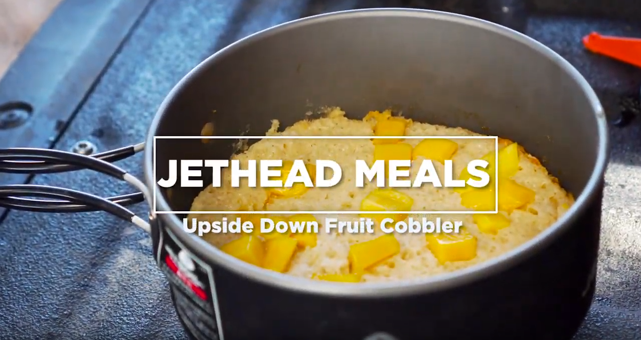 Upside Down Fruit Cobbler